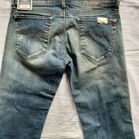 Original Replay Flared ” Teena”Jeans NWT sz 28/34 - Picture 6 of 7